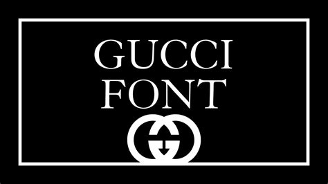 what font is gucci|gucci in cool font.